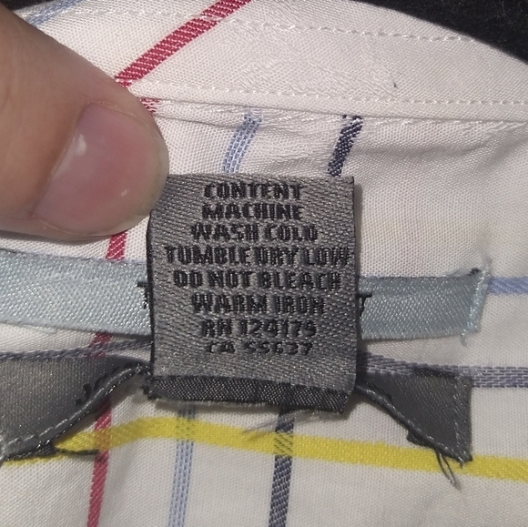 Johnston & Murphy Men's Button Down Shirt Sz Small - Picture 9 of 9